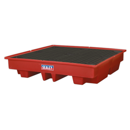 Polyethylene Barrel Bund/Spill Pallet 1280 x 1280 x 275mm
