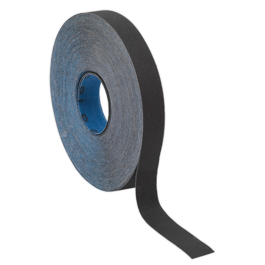 Emery Roll 60Grit 25mm x 25m - Blue Twill