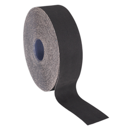 Emery Roll 80Grit 50mm x 50m - Blue Twill