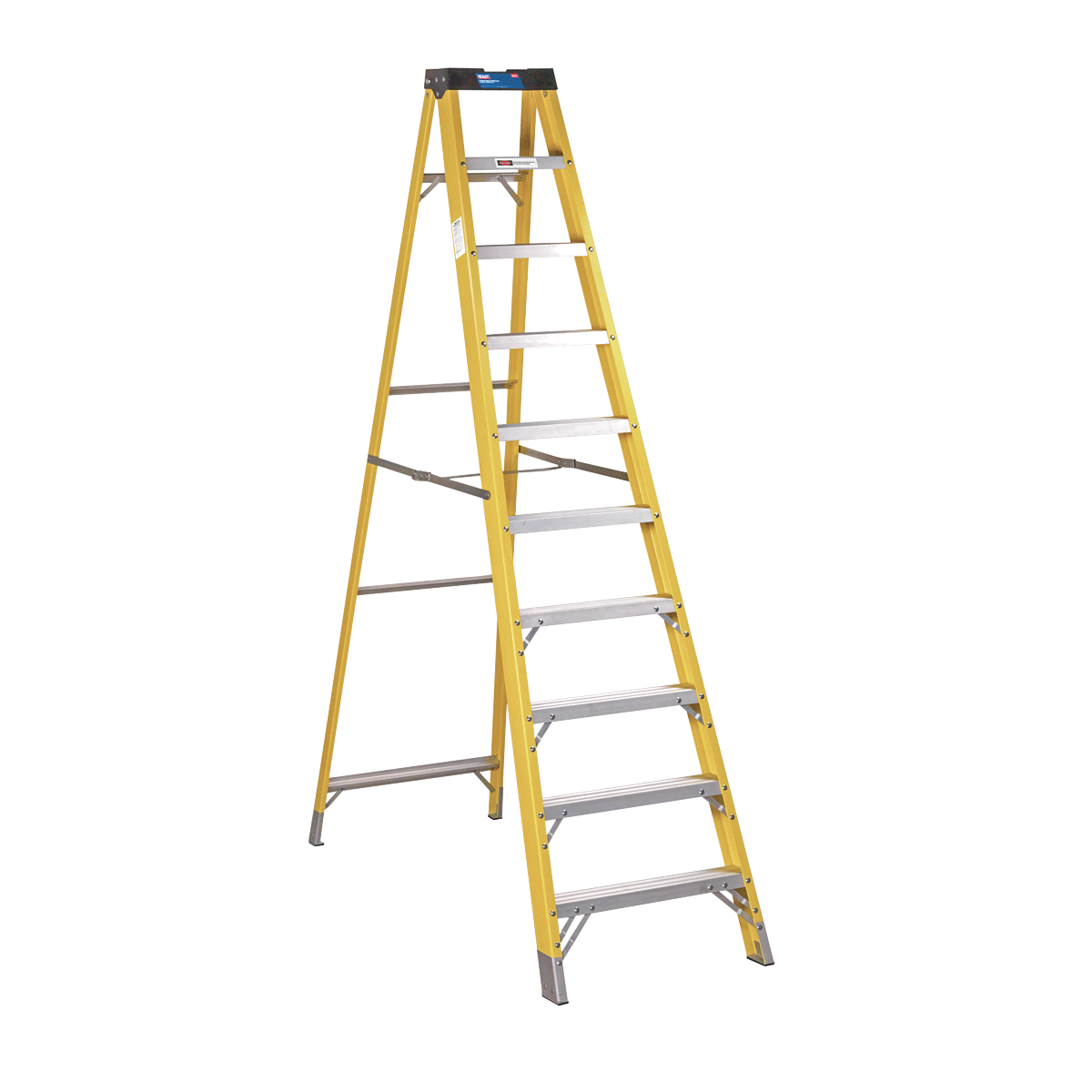 Fibreglass Step Ladder 9-Tread - EN 131