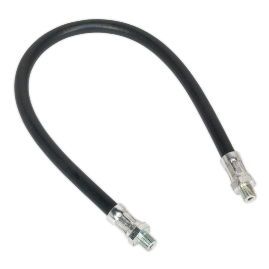 Flexible Rubber Grease Gun Delivery Hose 450mm 1/8"BSP