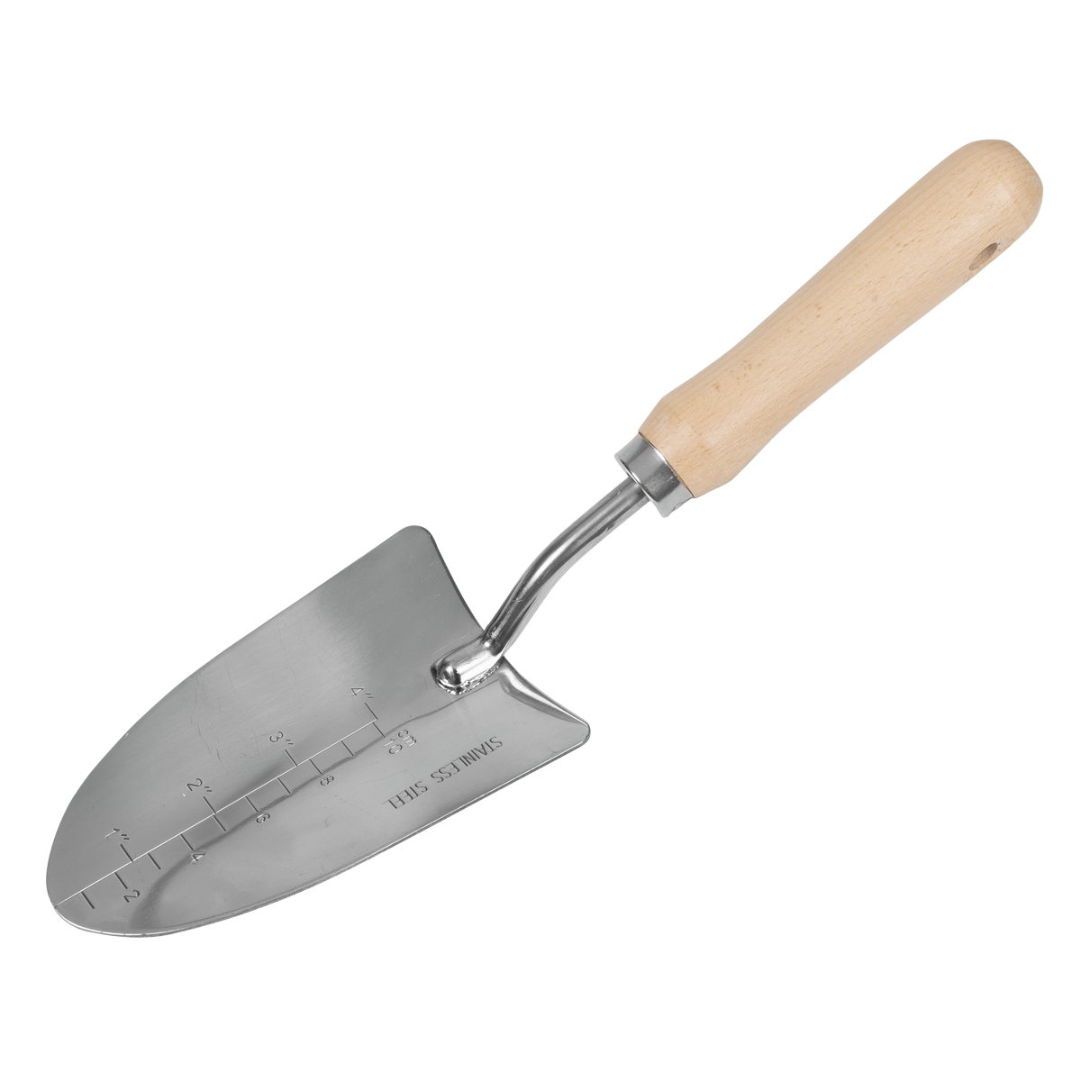 Premier Hand Trowel Hand Trowel with Ash Handle & Stainless Steel Blade