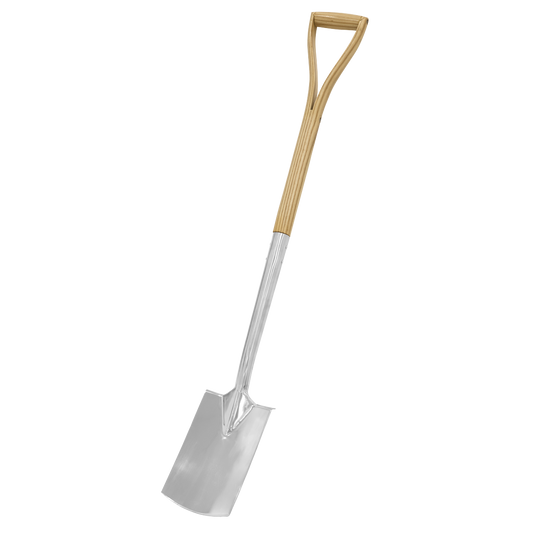 Premier Border Spade with Ash Y Handle & Stainless Steel Blade