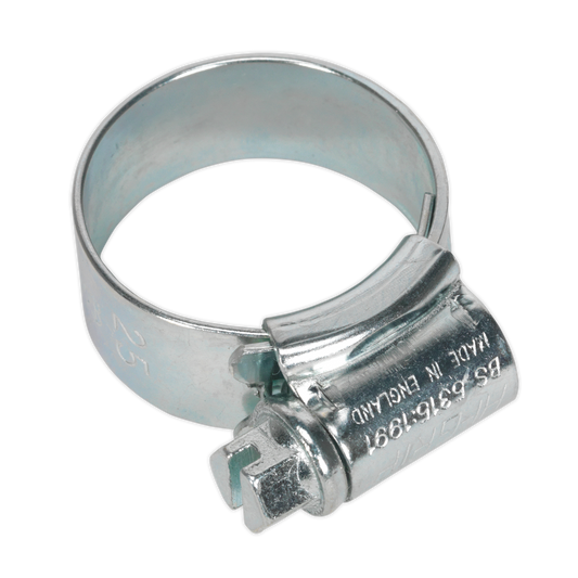 HI-GRIP® Zinc Plated Hose Clip 17-25mm - Pack of 20