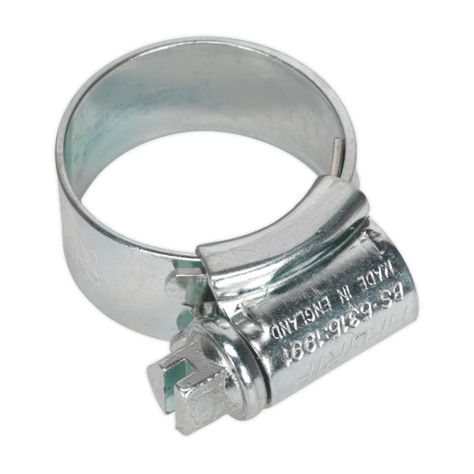 HI-GRIP® Zinc Plated Hose Clip 14-22mm - Pack of 30