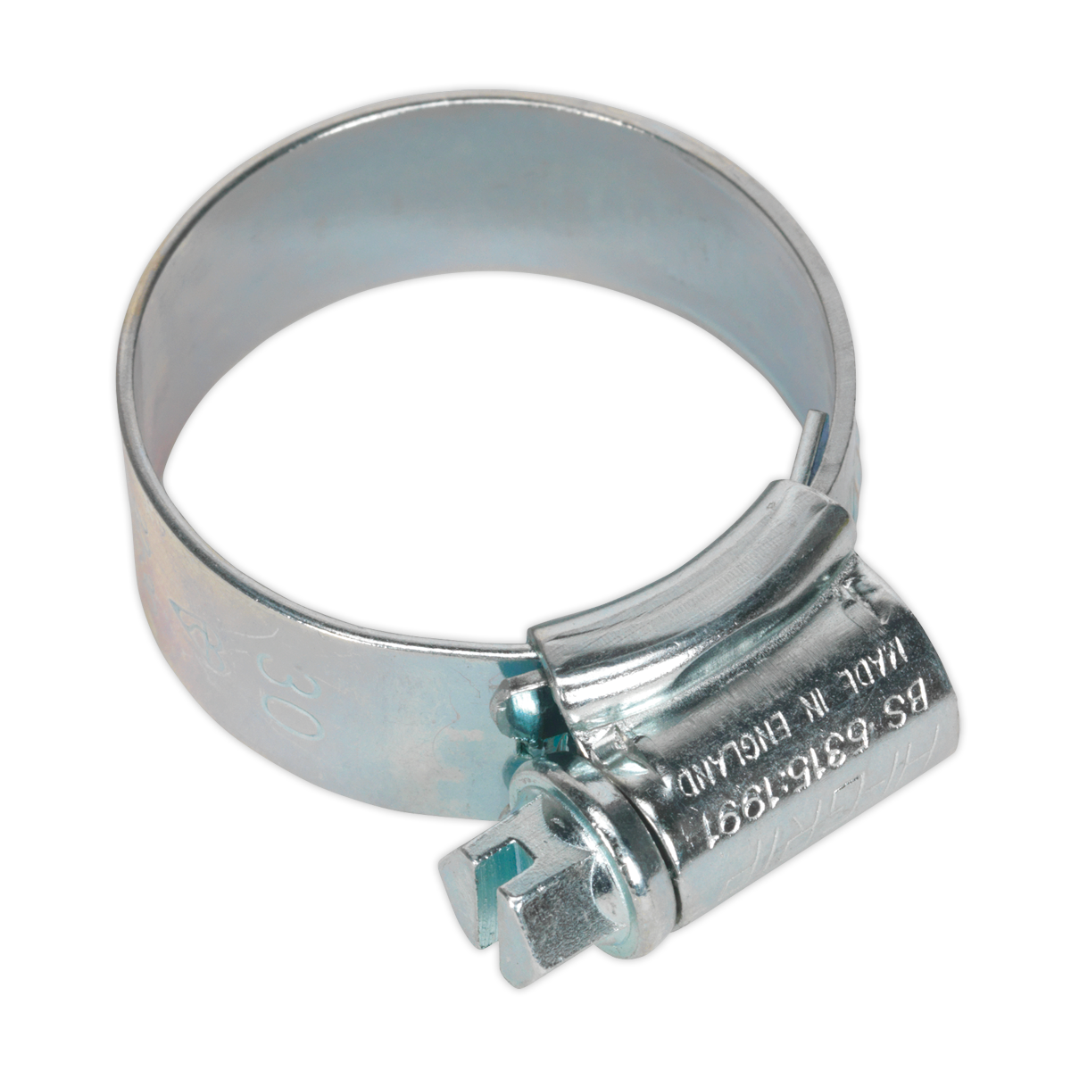 HI-GRIP® Zinc Plated Hose Clip 22-30mm - Pack of 20