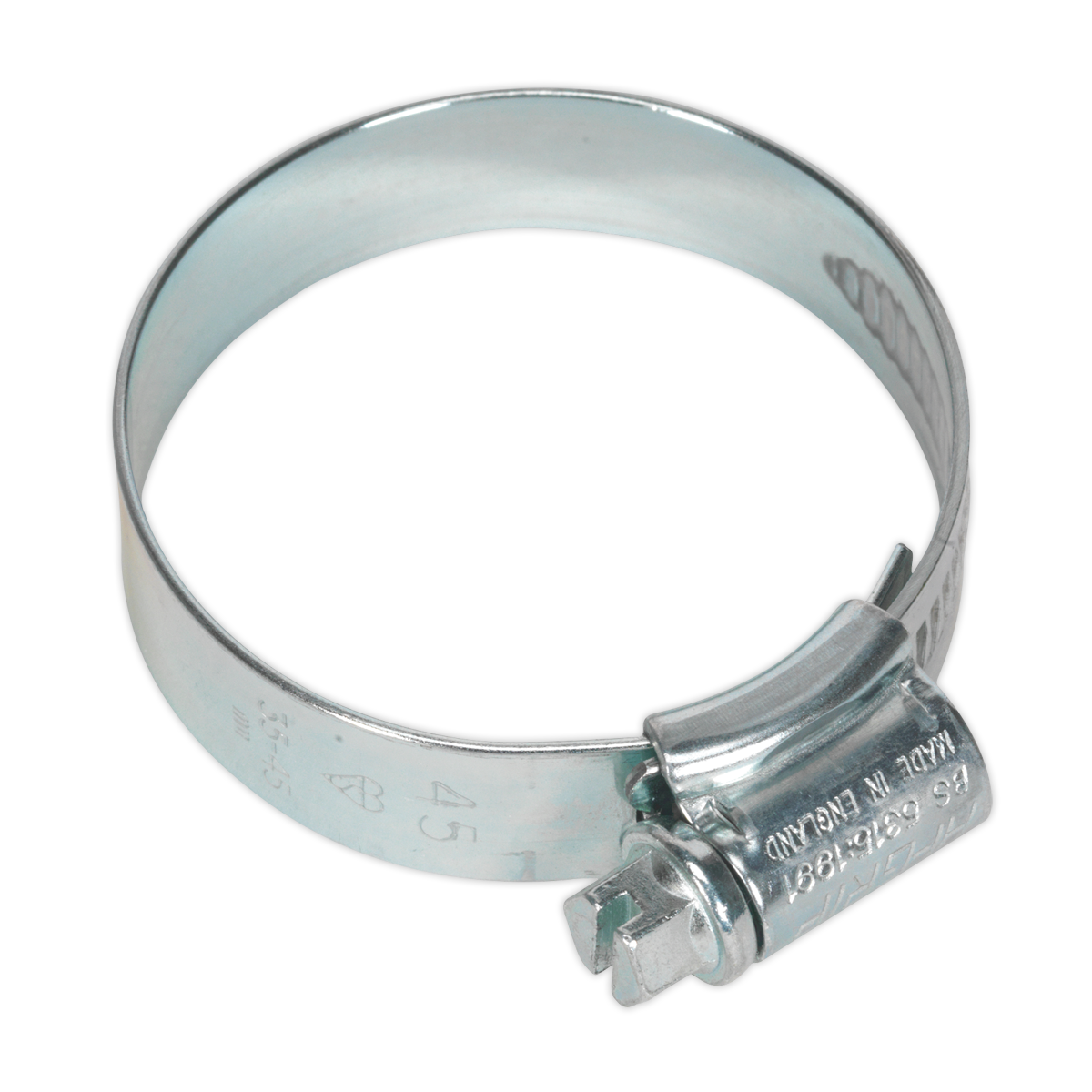 HI-GRIP® Zinc Plated Hose Clip 35-45mm - Pack of 20