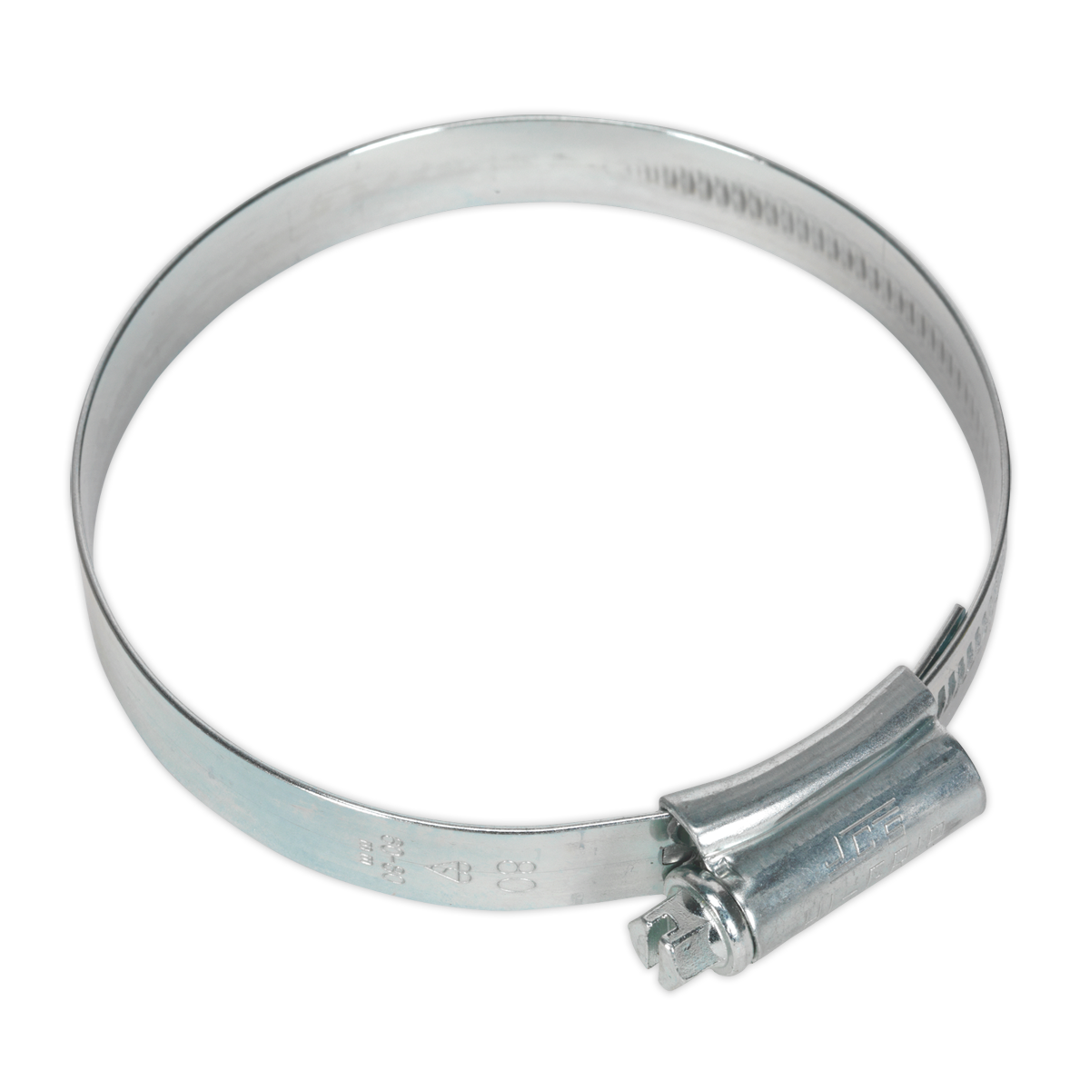 HI-GRIP® Zinc Plated Hose Clip 60-80mm - Pack of 10