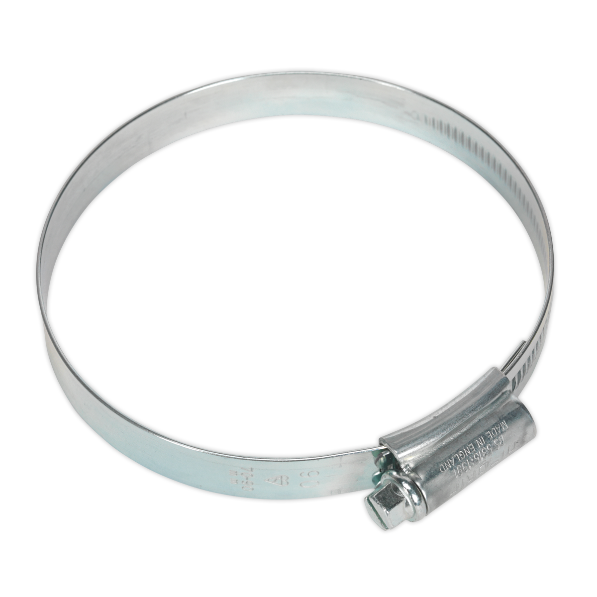 HI-GRIP® Zinc Plated Hose Clip 70-90mm - Pack of 10