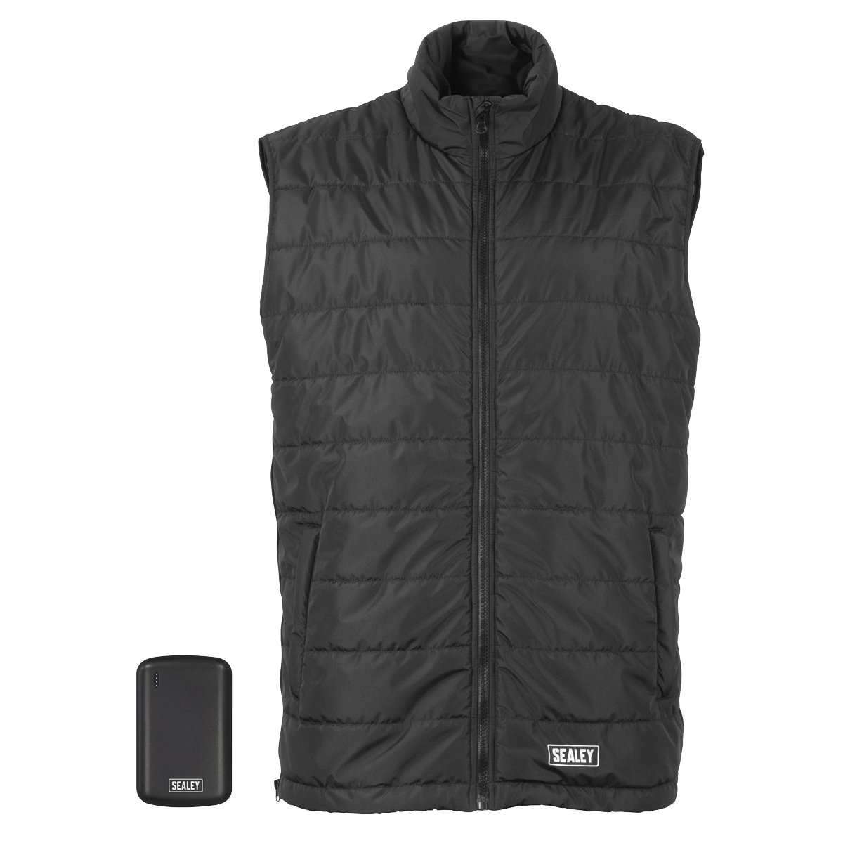 5V Heated Puffy Gilet with Power Bank 10Ah - 44" to 52" Chest