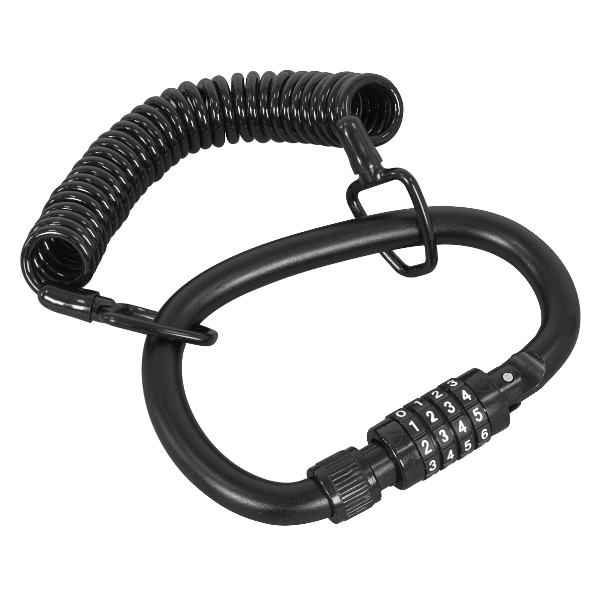Helmet/Gear Lock with Cable