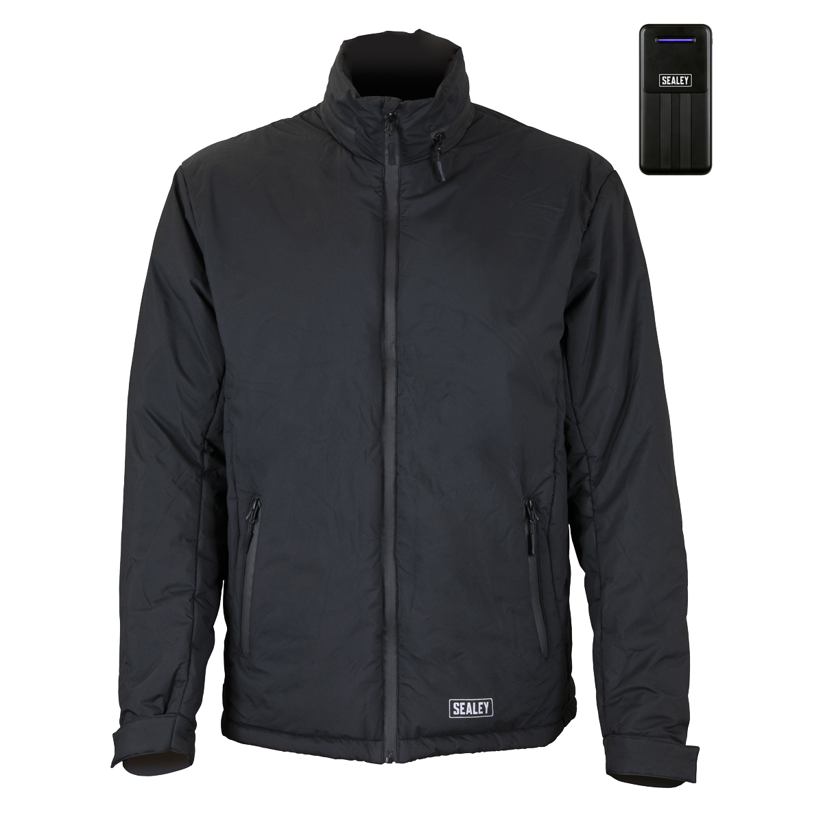 5V Heated Rain Jacket with Power Bank 20Ah - Large