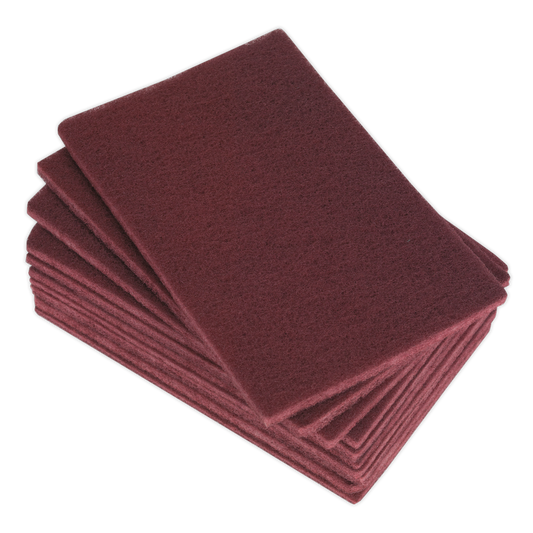 Abrasive Finishing Pad 150 x 230mm, Medium - Pack of 10