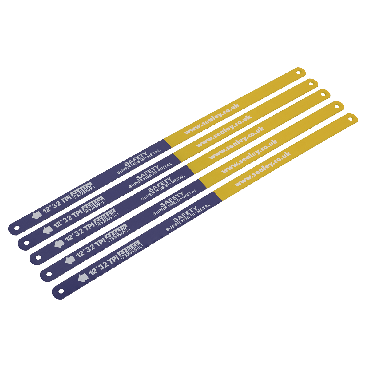 HSS Bi-Metal Hacksaw Blade 32tpi 300mm - Pack of 5