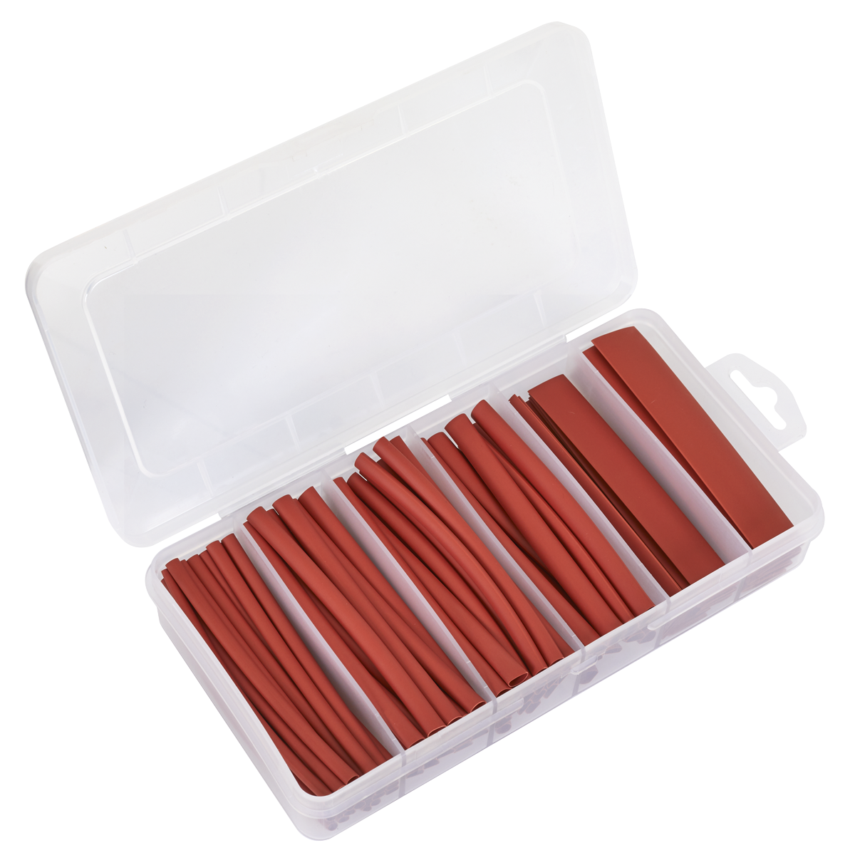 Heat Shrink Tubing Assortment 100mm 95pc - Red