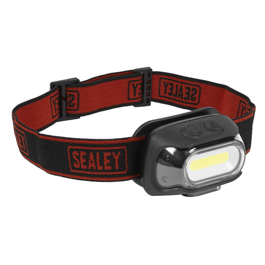 Rechargeable Head Torch with Auto-Sensor 8W COB LED