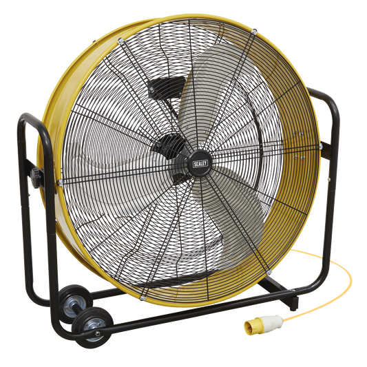 Industrial High Velocity Drum Fan 30" 110V