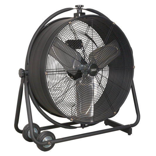 Industrial High Velocity Orbital Drum Fan 24" 230V