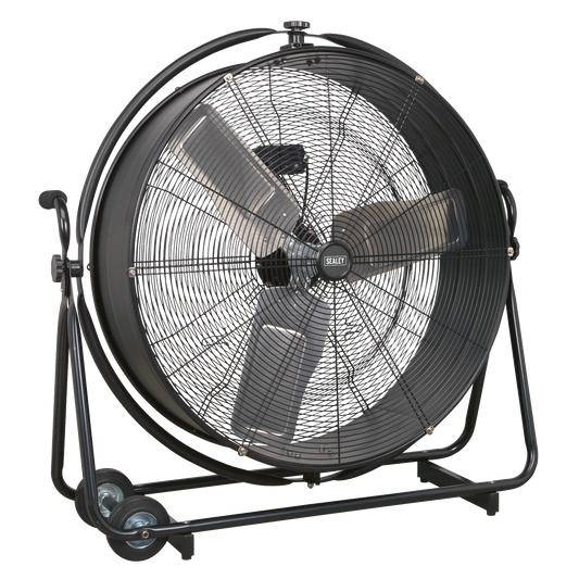 Industrial High Velocity Orbital Drum Fan 30" 230V