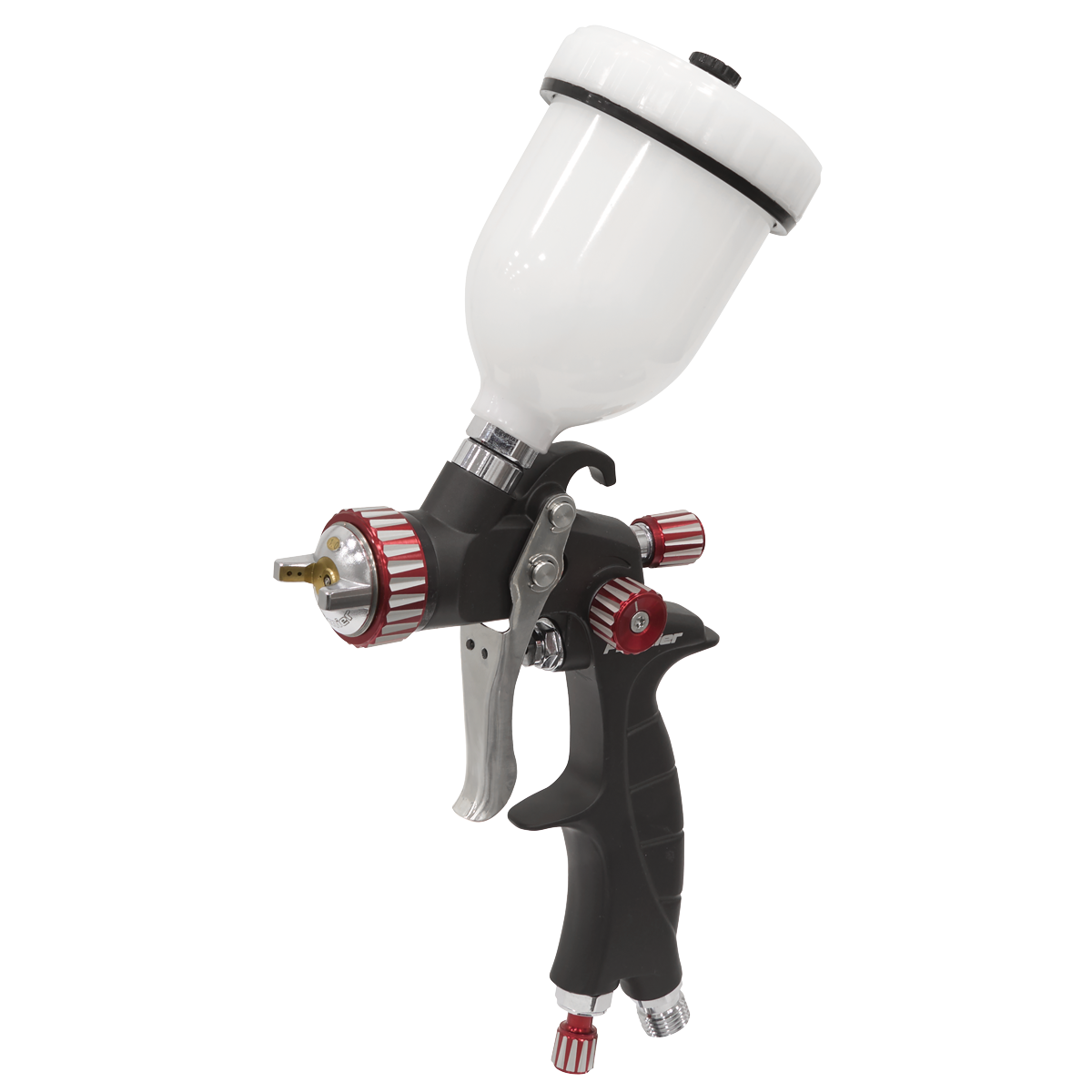 Premier Professional HVLP Gravity Feed Touch-Up Spray Gun 1mm Set-Up