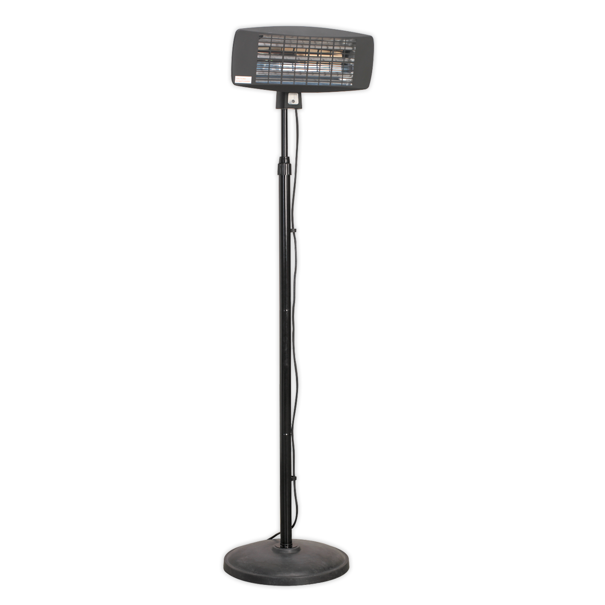 Infrared Quartz Patio Heater with Telescopic Floor Stand 2000W/230V