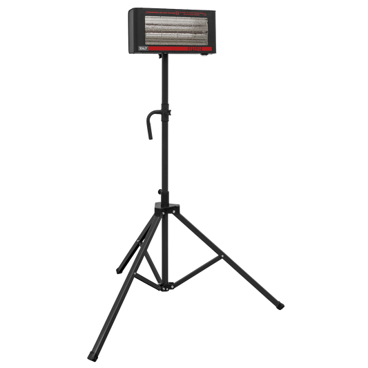 Infrared Quartz Heater with Tripod Stand 230V 1.2kW