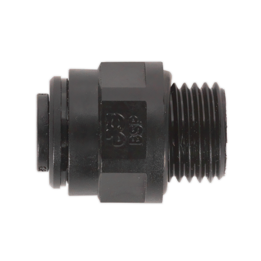 John Guest® Straight Adaptor 10mm x 1/4"BSP - Pack of 5