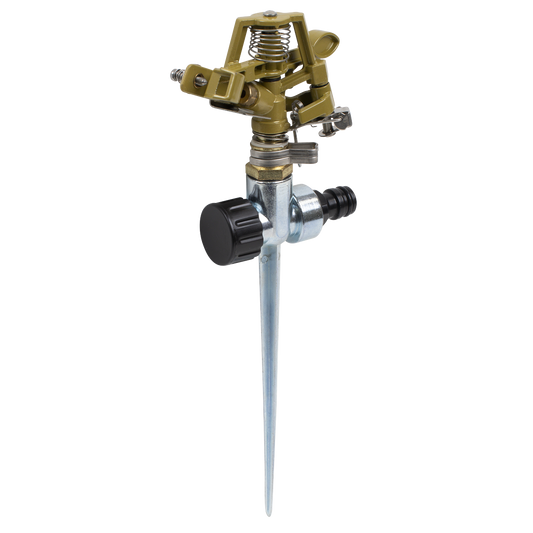 Pulsating Water Sprinkler on Metal Spike