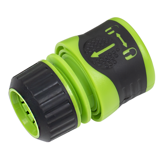 Soft-Touch Hose Connector with Lock 1/2"-5/8"