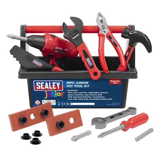 Junior Toy Tool Set 19pc