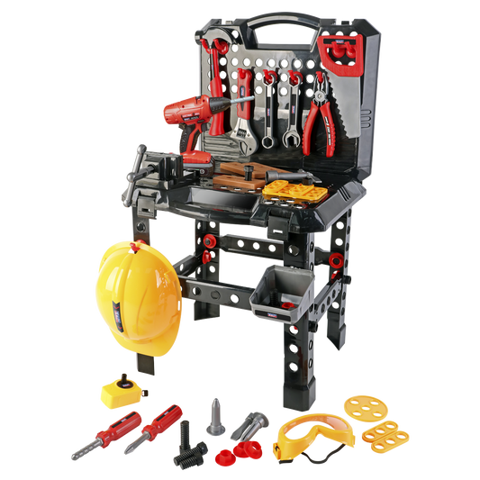 Junior Toy Tool Kit with Workbench 90pc