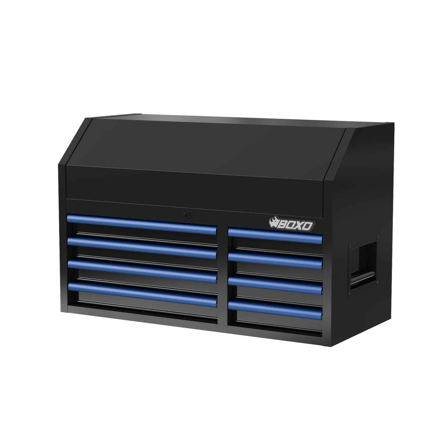 BOXO 41" 8 Drawer Top Box with Drawer Trim Pack - Black Body with Coloured Trim Pack