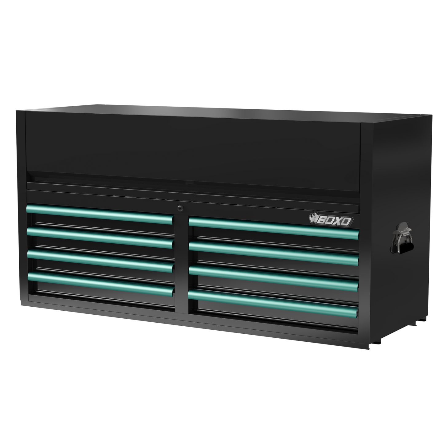 BOXO 53" 8 Drawer Top Box with Drawer Trim Pack - Black Body with Trim Colour Options