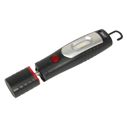 Rechargeable 360° Inspection Light 4W & 3W SMD LED - Black