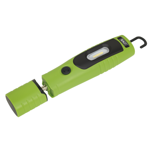 Rechargeable 360° Inspection Light 4W & 3W SMD LED - Green