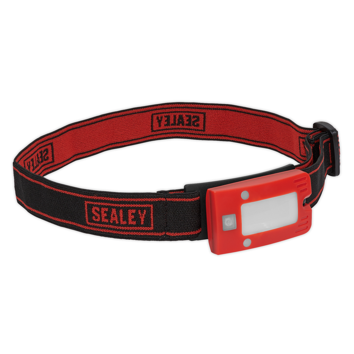 Rechargeable Head Torch with Auto-Sensor 2W COB LED - Red