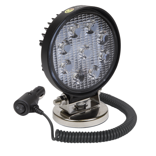 Round Worklight with Magnetic Base 27W SMD LED