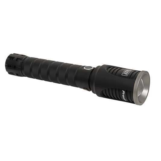 Rechargeable Aluminium Torch with Adjustable Focus 60W COB LED