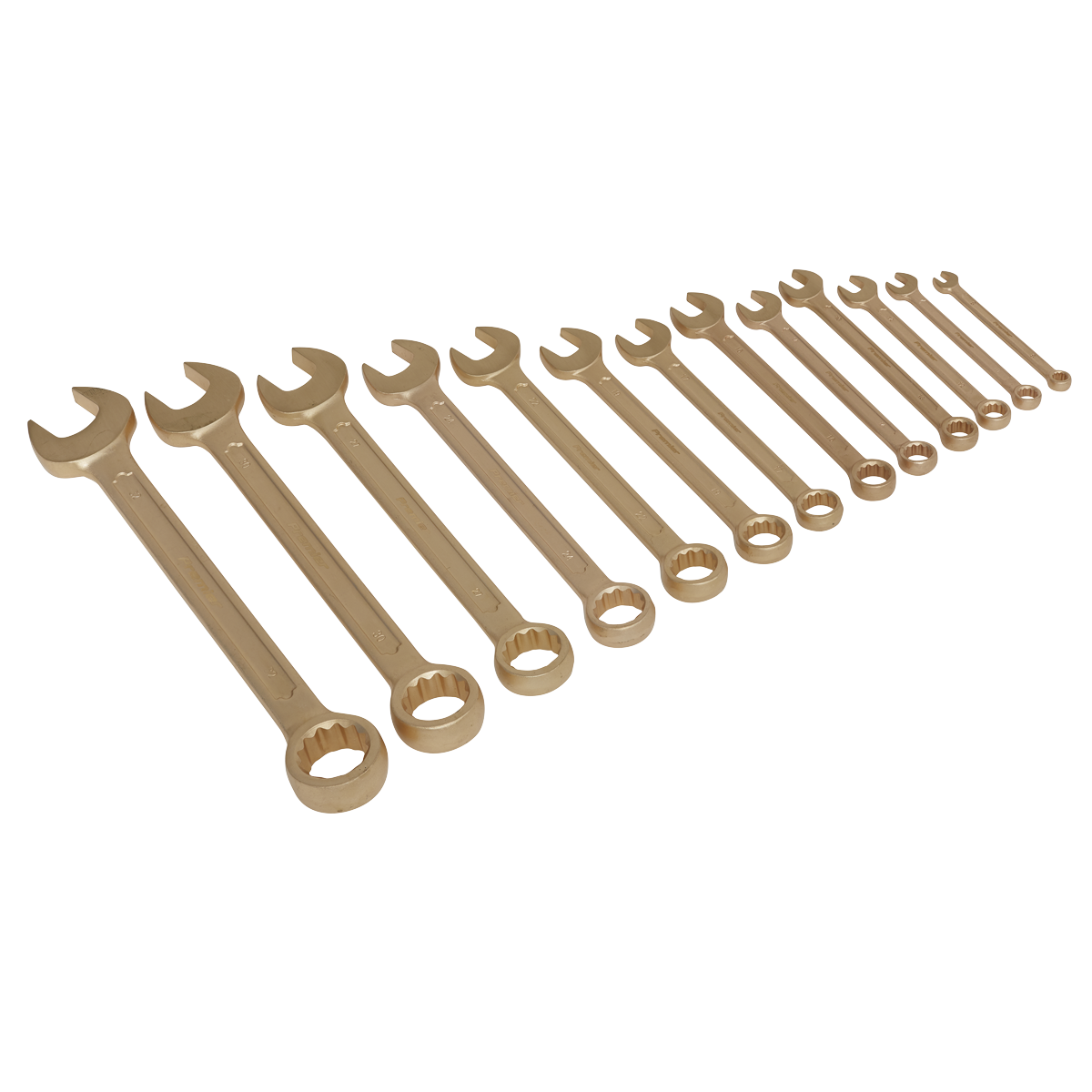 Premier Non-Sparking Combination Spanner Set 13pc