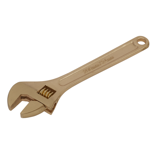 Premier Non-Sparking Adjustable Wrench 200mm