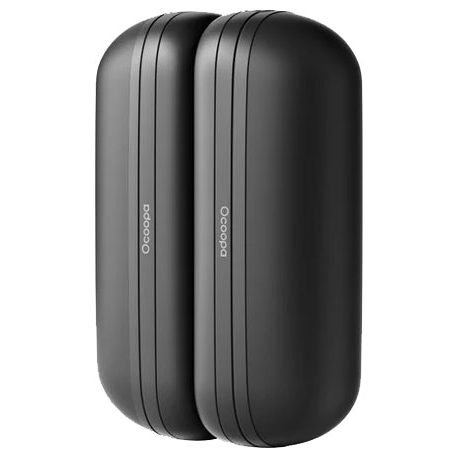 OCOOPA 2600mAh Mini Hand Warmers x 2 - Black