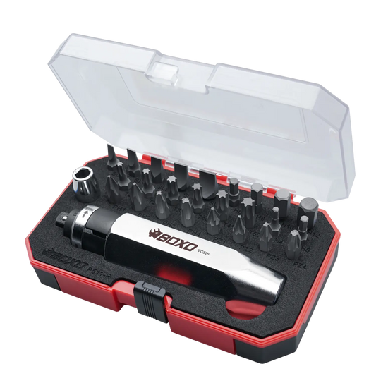 BOXO 27Pc 3/8" Impact Driver & Bit Set