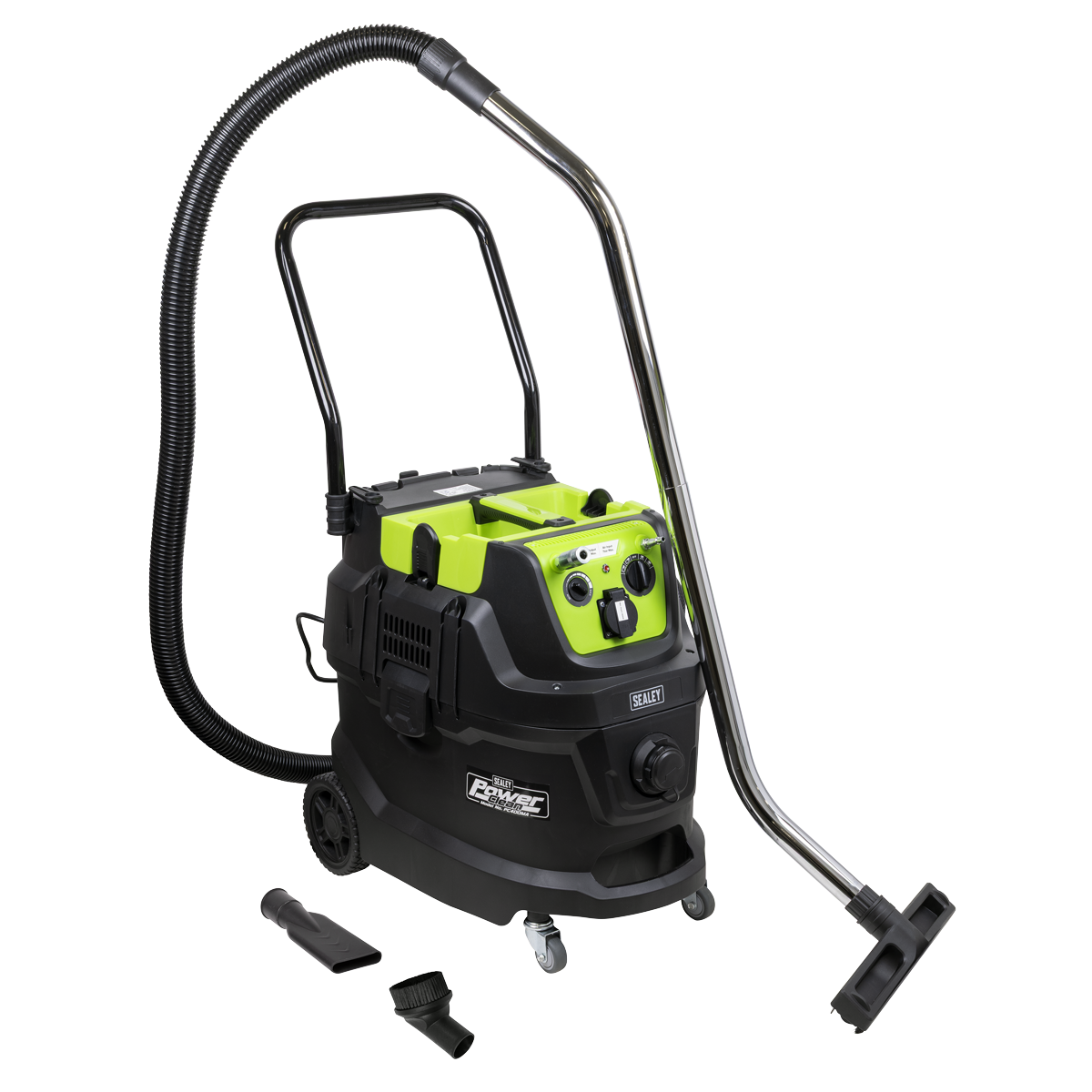 M Class Dust-Free Industrial Wet & Dry Vacuum Cleaner 40L with Autostart for Air/Electric Power Tools 1600W/230V