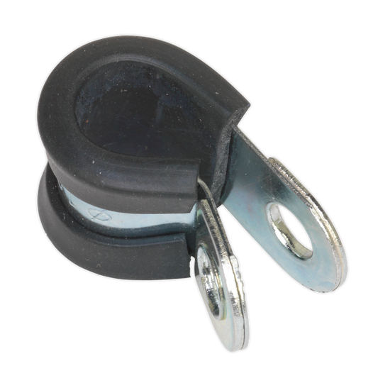 Rubber Lined P-Clip 10mm - Pack of 25