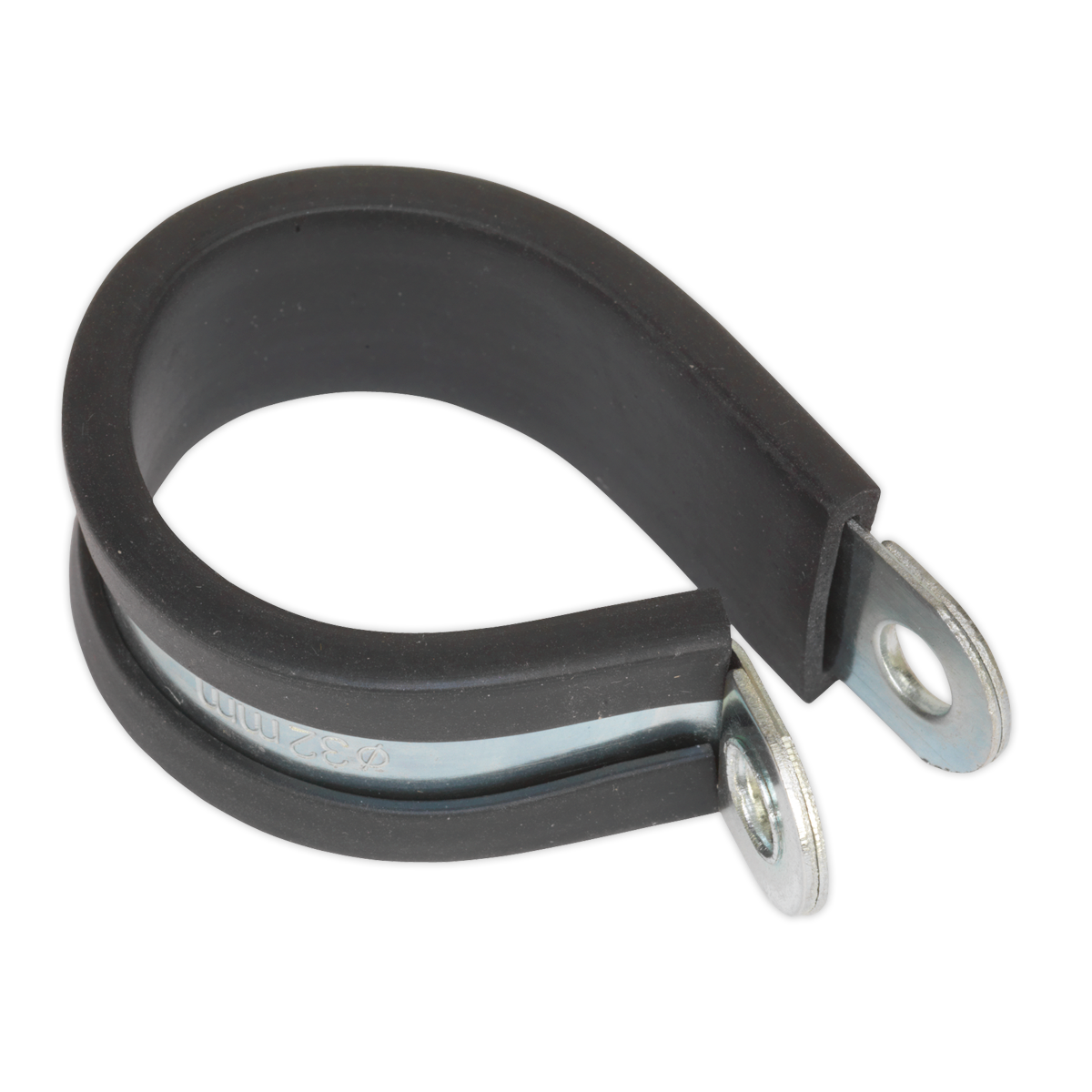 Rubber Lined P-Clip 32mm - Pack of 25