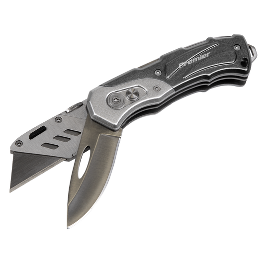 Premier Locking Pocket Knife Twin-Blade