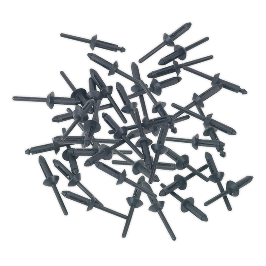 Plastic Rivet 5 x 15.8mm - Pack of 50