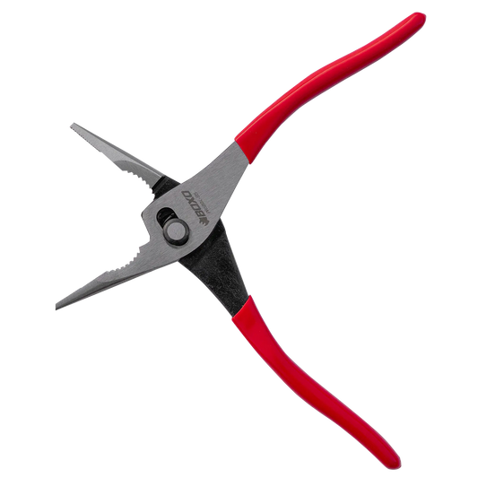 BOXO 9.5" Spring-Loaded Long Nose Slip-Joint Pliers