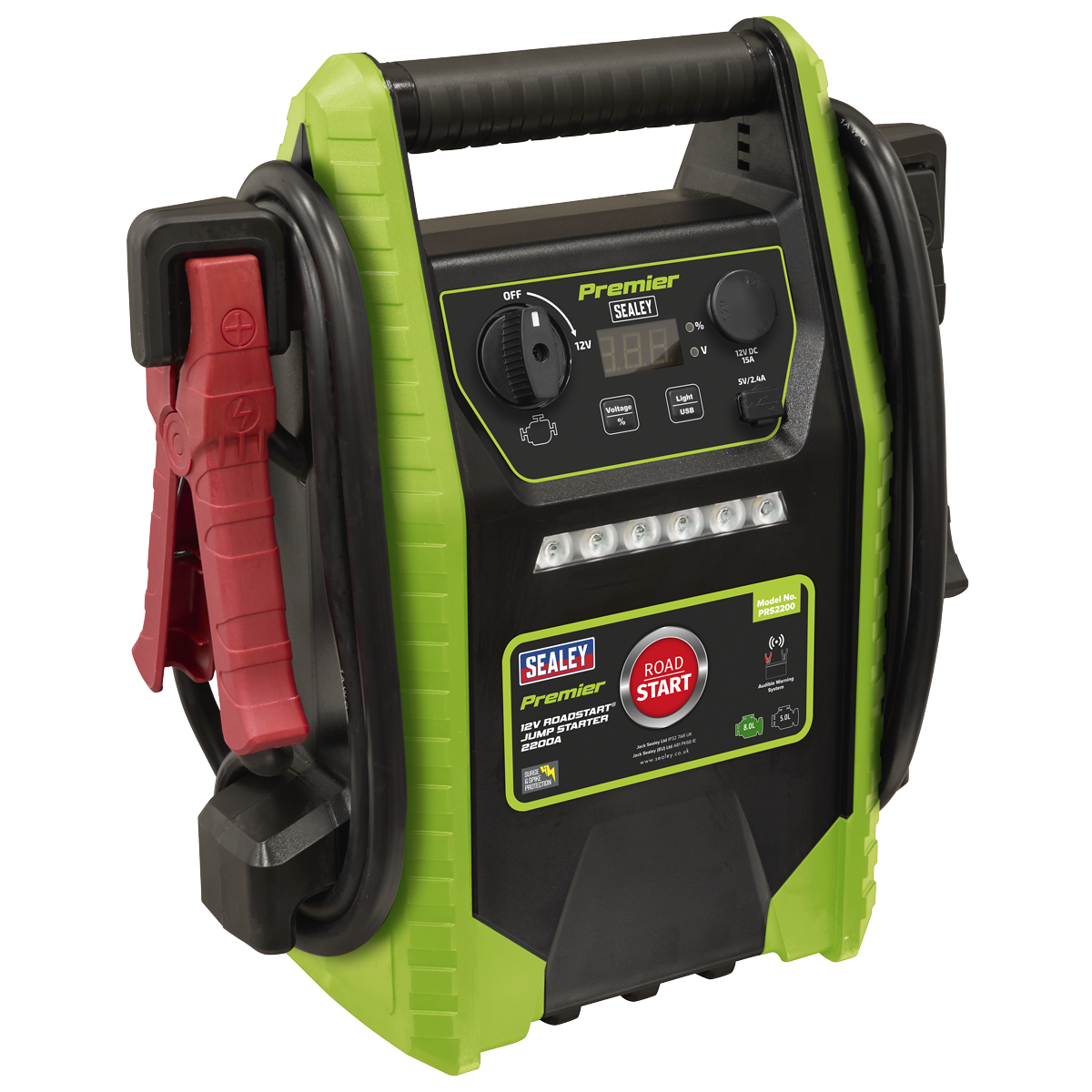 Premier 12V RoadStart® Jump Starter 2200 Peak Amps