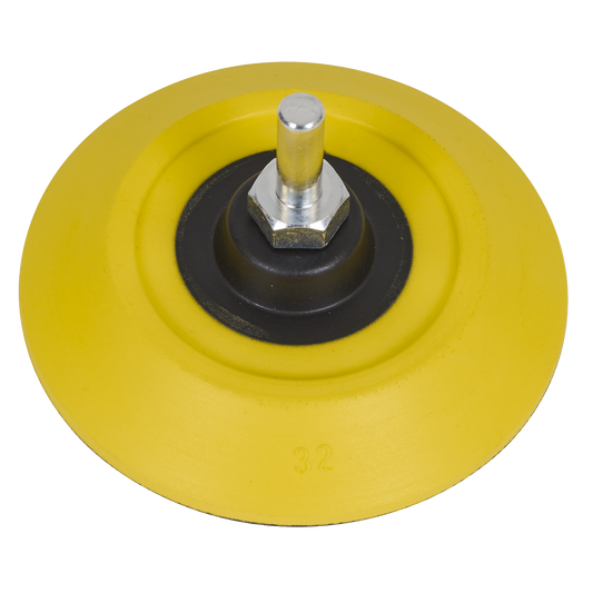 75mm Hook-and-Loop Backing Pad on 6mm Shaft